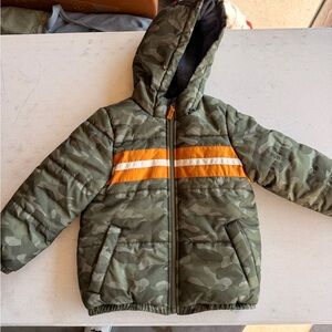 OshKosh B'gosh Green Camouflage Jacket